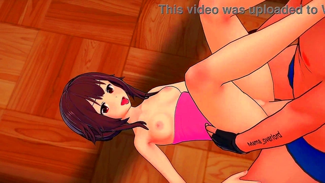 Towel-Dropping Megumin Gets Fucked in Steamy Konosuba Parody Scene