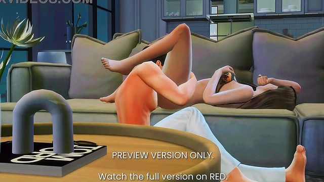 3D Hentai Art Professor Seducing Student in Sims-Like Love Story Scene