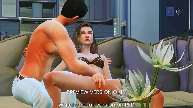 3D Hentai Art Professor Seducing Student in Sims-Like Love Story Scene