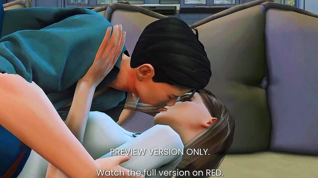 3D Hentai Art Professor Seducing Student in Sims-Like Love Story Scene