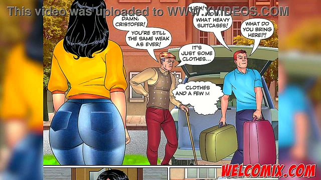 Old Pervert Gets Popped By Big-Busted Toon Girl In Unwelcoming Visit