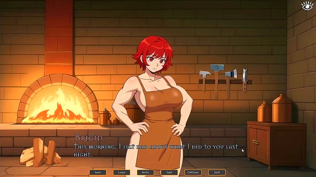 Tomboy Domination – Busty Anime Teen Seduces in Kitchen TitJob Fantasies