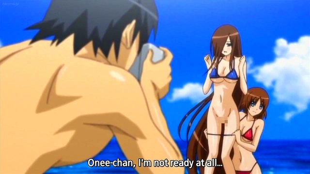 Horny Satake Sisters Enjoy Threesome Fun On The Beach In Bikinis