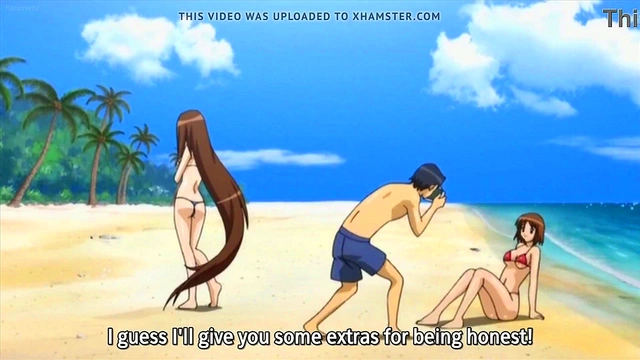 Horny Satake Sisters Enjoy Threesome Fun On The Beach In Bikinis