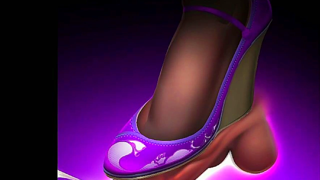 Horny Mistress Smells Foot Fetish CG Gallery With Horny Piggy Toy