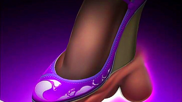 Horny Mistress Smells Foot Fetish CG Gallery With Horny Piggy Toy