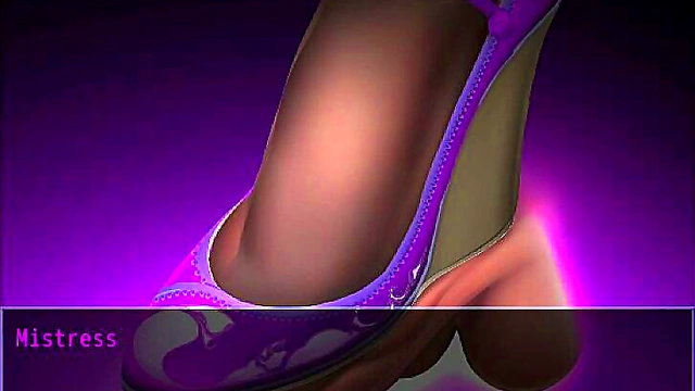 Horny Mistress Smells Foot Fetish CG Gallery With Horny Piggy Toy