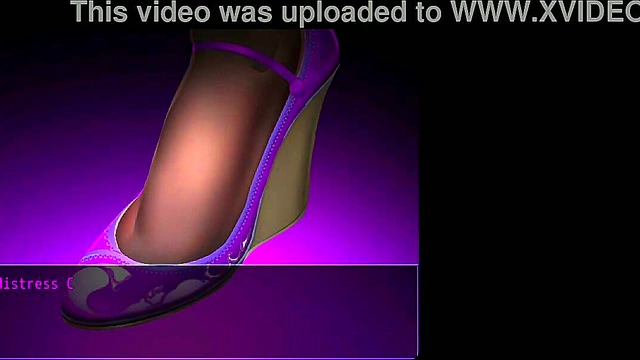 Horny Mistress Smells Foot Fetish CG Gallery With Horny Piggy Toy