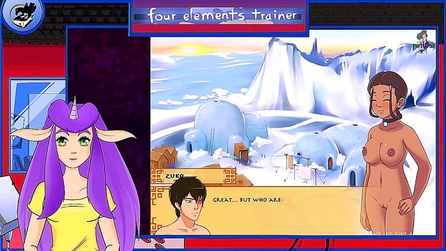 Hot Anime Brunette With Big Tits & Ass Trains Avatar for Steamy ASMR Action