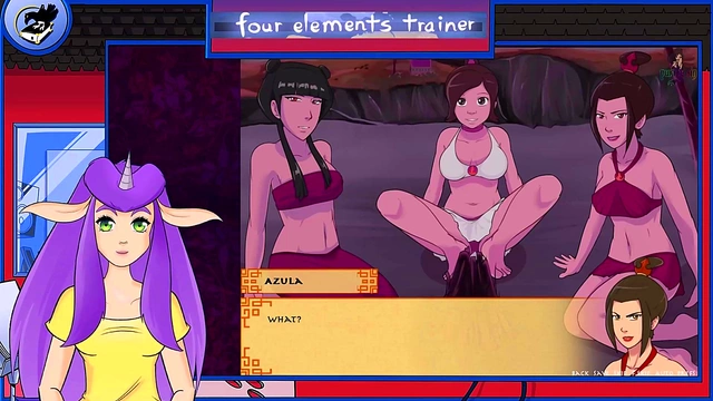 Hot Anime Brunette With Big Tits & Ass Trains Avatar for Steamy ASMR Action