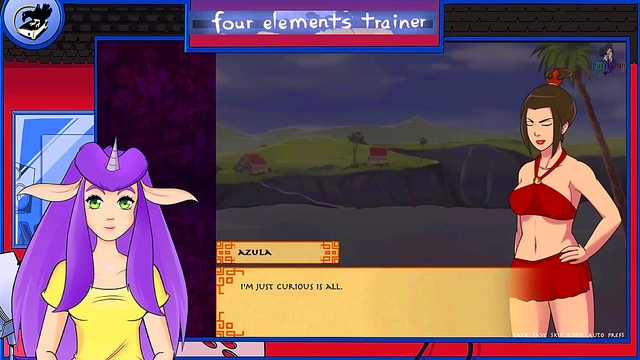 Hot Anime Brunette With Big Tits & Ass Trains Avatar for Steamy ASMR Action