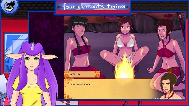 Hot Anime Brunette With Big Tits & Ass Trains Avatar for Steamy ASMR Action