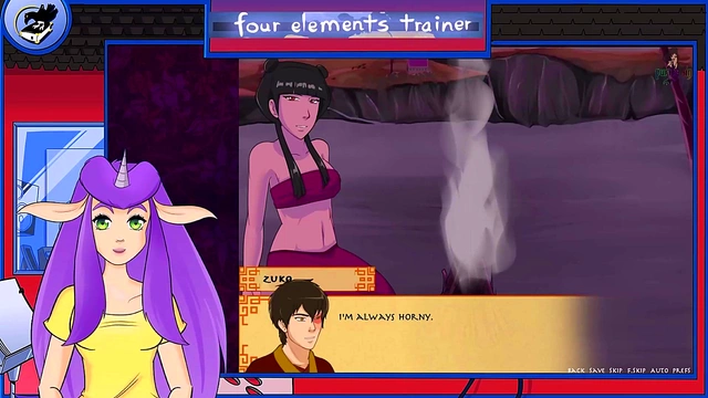 Hot Anime Brunette With Big Tits & Ass Trains Avatar for Steamy ASMR Action