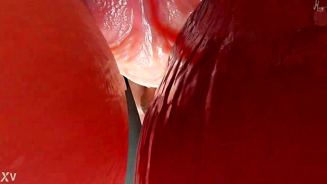 Hentai Foursome With Big Tits And Dick Deepthroats For Explosive Cumshots