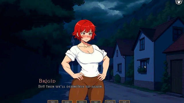 Muscular Redhead Tomboy Dominates in Hot Forge for Steamy Creampie Action