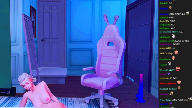 Stupid Streamer’s Hard Anal Toy Session Turns Into Hot 3D Hentai Sex Fest