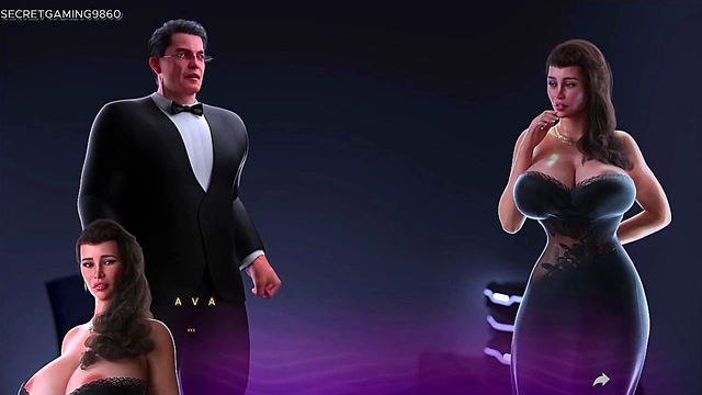 Caught by StepMom While Fucking Busty Milf Friend in Bed – 3D Hentai Game Action