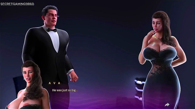 Caught by StepMom While Fucking Busty Milf Friend in Bed – 3D Hentai Game Action