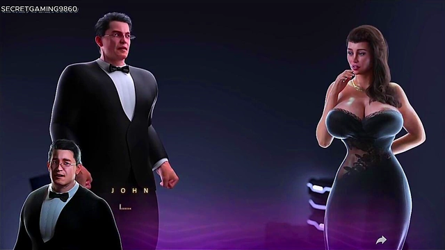 Caught by StepMom While Fucking Busty Milf Friend in Bed – 3D Hentai Game Action