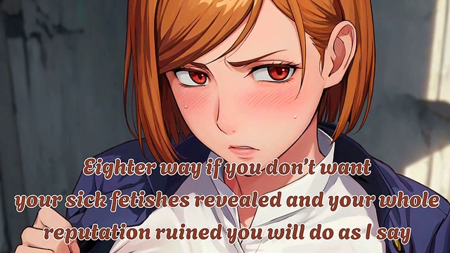 Nobara Kugisaki Uses JOI & Femdom To Blackmail You Into Submission & Humiliation