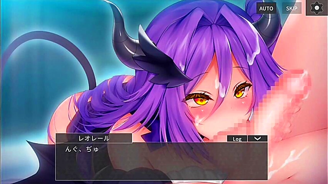 Horny Hentai Game Character Gets Fucked Hard By Giant Dick