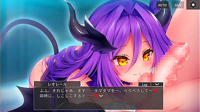 Horny Hentai Game Character Gets Fucked Hard By Giant Dick