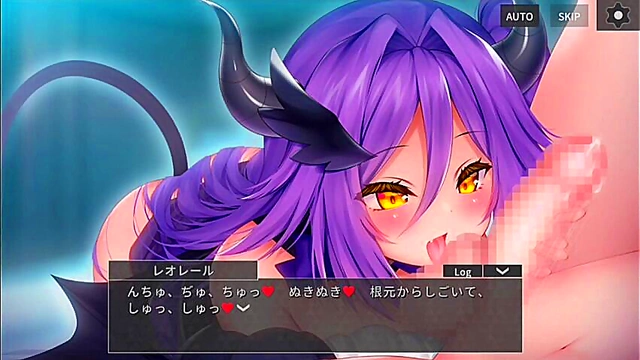 Horny Hentai Game Character Gets Fucked Hard By Giant Dick