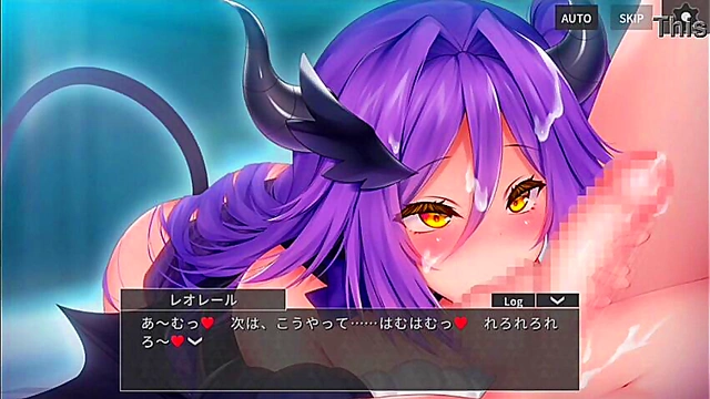 Horny Hentai Game Character Gets Fucked Hard By Giant Dick