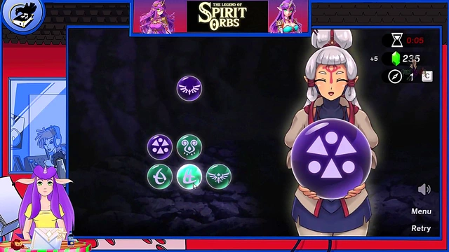 Blonde V-Tuber Squirts & Cums in Legendary Anime Adventure