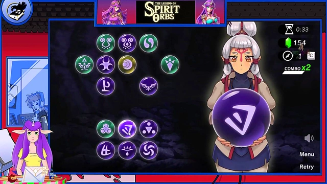 Blonde V-Tuber Squirts & Cums in Legendary Anime Adventure