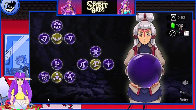 Blonde V-Tuber Squirts & Cums in Legendary Anime Adventure