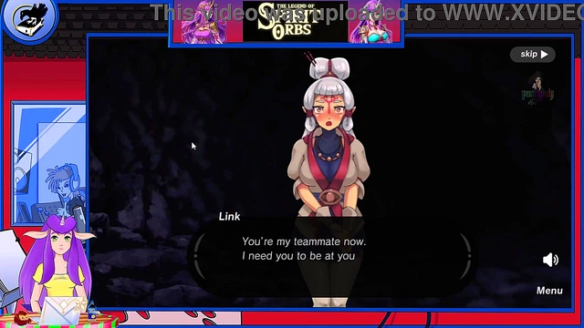 Blonde V-Tuber Squirts & Cums in Legendary Anime Adventure