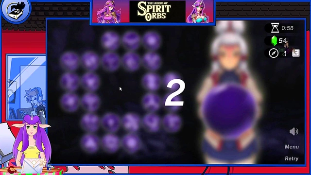 Blonde V-Tuber Squirts & Cums in Legendary Anime Adventure