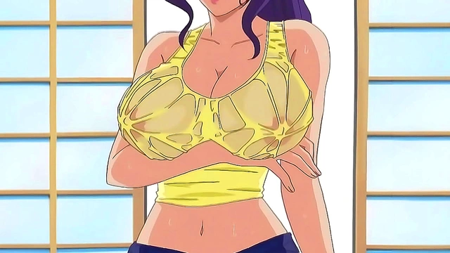 Busty Step Sister Tempts Me for Wet Uncensored Anime Anal Fun