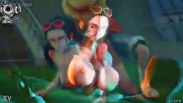 Ribi Varos Anime Babe Seduces With Sexy Moves And Hot Action