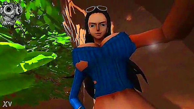 Ribi Varos Anime Babe Seduces With Sexy Moves And Hot Action