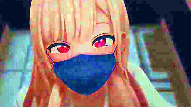 Kitagawa Gets Horny In The Toilet With MMD Hentai Action
