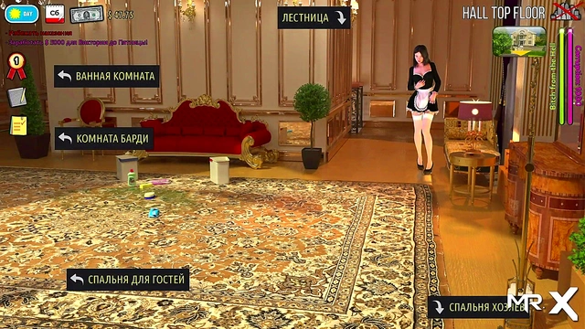3D Anime Fashionista Turns Around for Hot Ass Action in Commented Gameplay