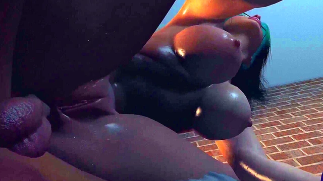 Curvy Cam Girl Rides Big Dick ReverseCowgirl for Juicy Anal Creampie