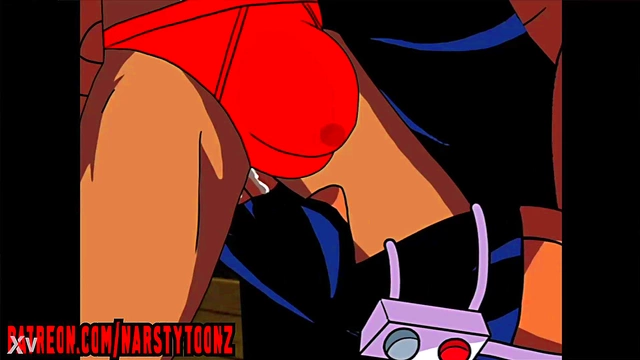 Hentai Hero Robin Gets Fingered By Villain Bane In Animated Yaoi Scene