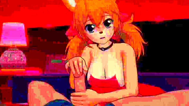 Hot Anime Chick Seduces in Swimsuit for Uncensored Bed Action