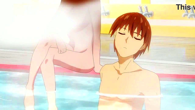 Saber's Perfect Ass & Natural Tits Shine in Hot Fate Extra Bath Scene