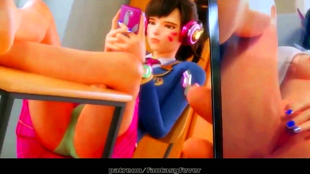 Teen Anime Girls Gangbanged By Multiple Cocks In Overwatch Hentai Compilation