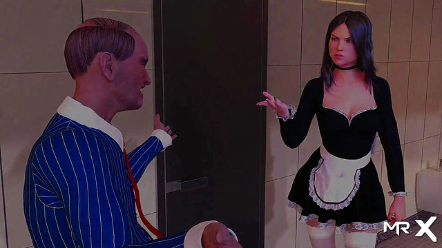 Fashion Business Tycoon Renting Ass in 3D Anime Porn Game Adventure