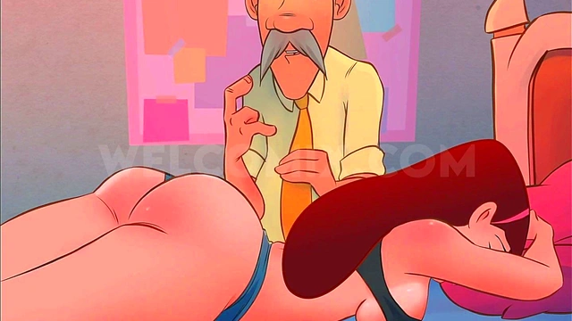 Naughty Anime Home – Anna’s Taboo Moments With Toon Couple Action