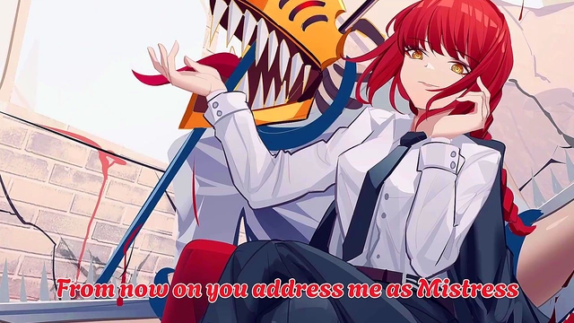 Makima's JOI Femdom Training – Slave Humiliation & Foot Worship