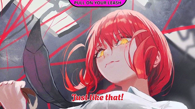 Makima's JOI Femdom Training – Slave Humiliation & Foot Worship