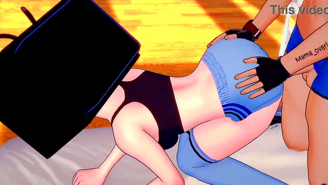 TV Woman Gets Hot in Sports Clothes for Skibidi Fun & Seduction