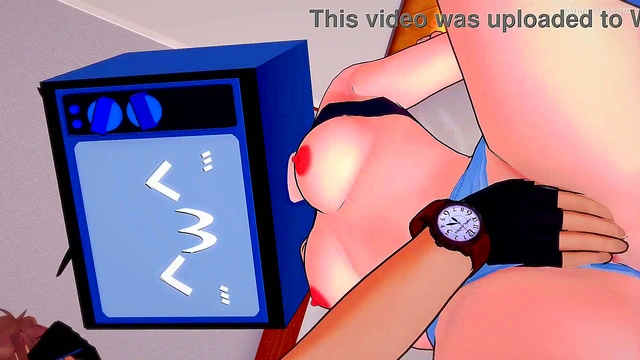 TV Woman Gets Hot in Sports Clothes for Skibidi Fun & Seduction