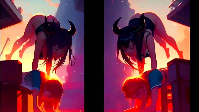 Weird AI Art Anime – Futuristic Singularity Love Scene With Ecchi Elements